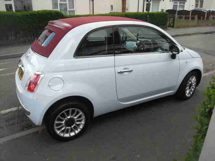 FIAT 500C LOUNGE CONVERTIBLE 2010