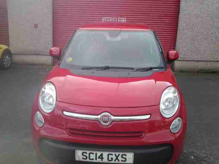 FIAT 500l pop star mpw 2014 damaged repaired