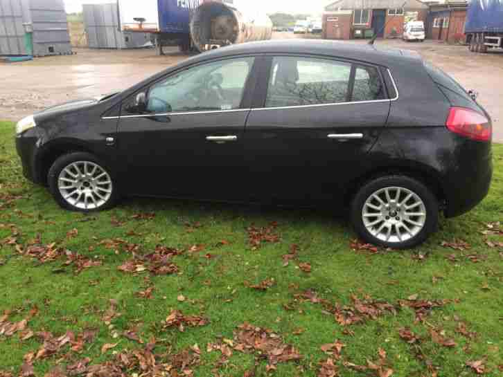 FIAT BRAVO DYNAMIC M-JET 120 2007 BLACK