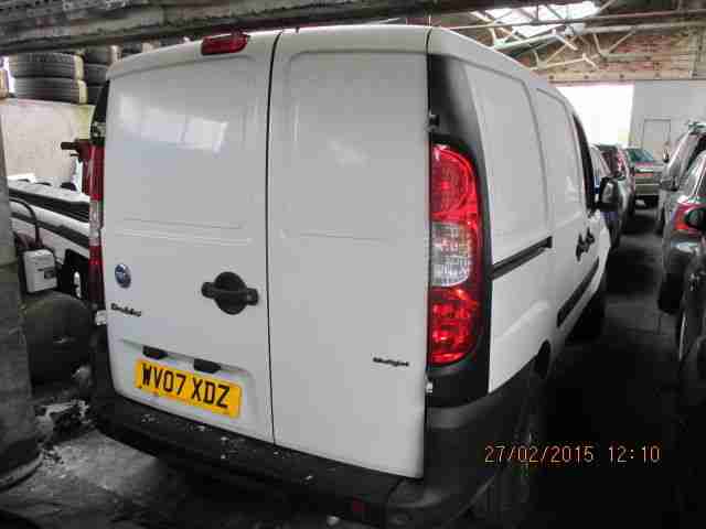 FIAT DOBLO CARGO MULTIJET 16V 2007 WHITE- BREAKING THIS CAR! PARTS AVAILABLE