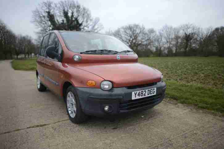 MULTIPLA 1.6 FULL SERVICE HISTORY, NEW