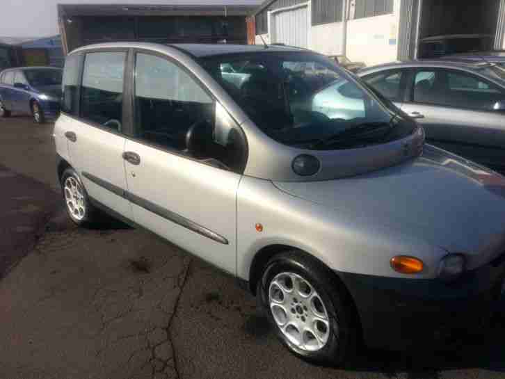 MULTIPLA 1.9 2002 PEOPLE CARRIER 6 SEAT
