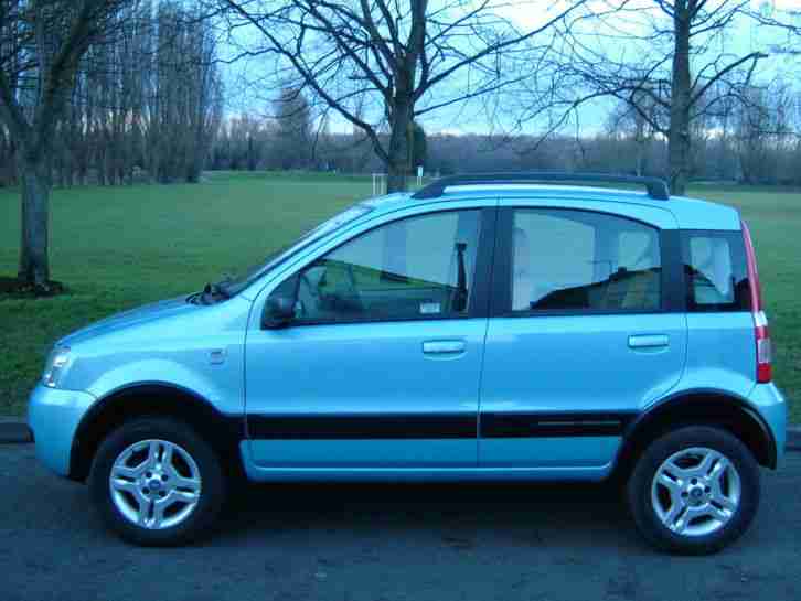 FIAT PANDA 56 PLATE 4X4 WHEEL DRIVE ULTRA RELIABLE ECONOMICAL DURABLE LITTLE CAR