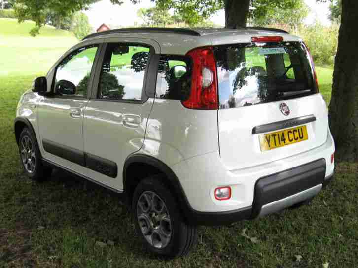 FIAT PANDA TWINAIR 4X4 WHITE 2014[14] A1 CONDITION - LOW MILES