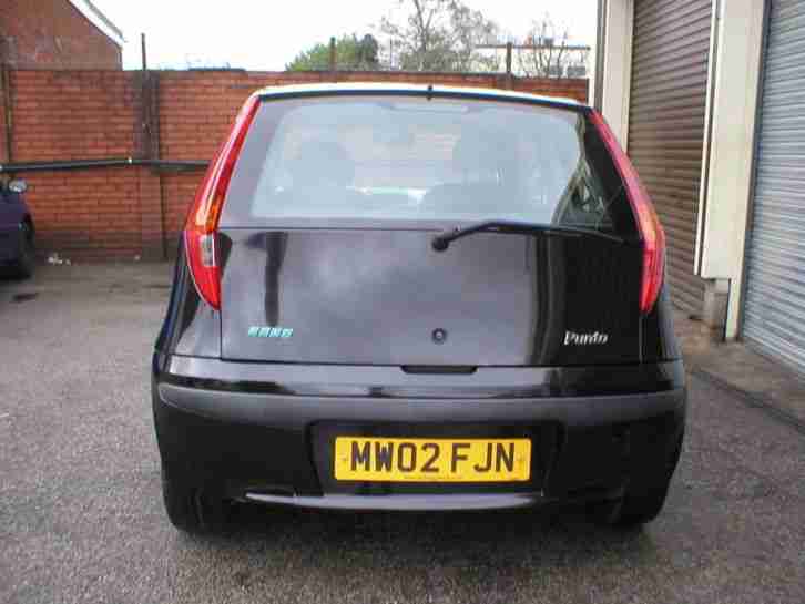 FIAT PUNTO 1.2 ( 60 bhp ) ACTIVE SPORT 2002 85K BLACK MOT