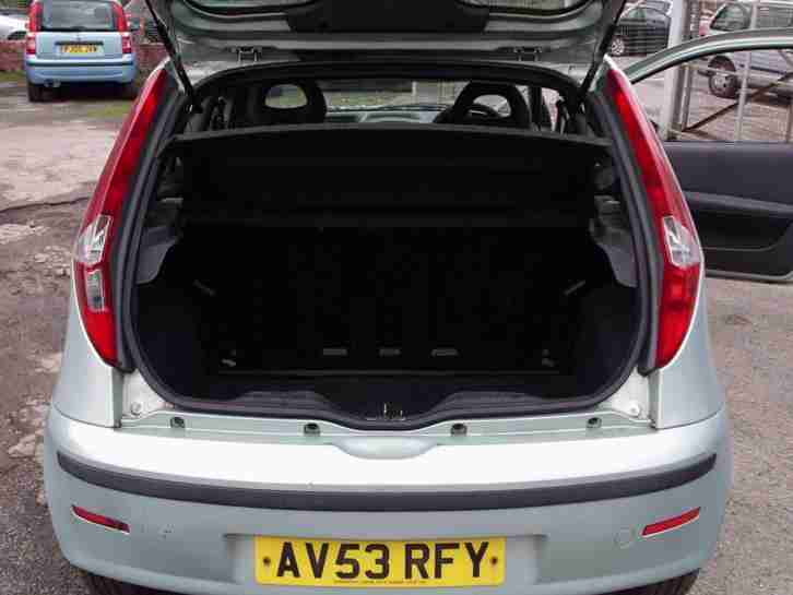 FIAT PUNTO 1.2 8v ACTIVE 3DR 2003 53reg.