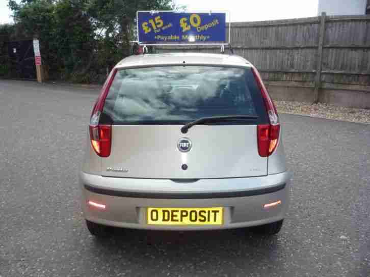 FIAT PUNTO 1.2 ACTIVE ( £15 PER WEEK / £O DEPOSIT ) 2004 Petrol Manual