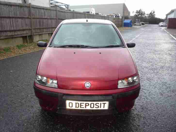 FIAT PUNTO 1.2 DYNAMIC....&pound;15 Per Week....&pound;O Deposit ... 2003 Petrol Manual