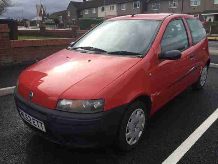FIAT PUNTO 1.2 MIA 3 DOOR HATCHBACK !!!!LOW MILEAGE!!! LONG M.O.T INCLUDED 2017
