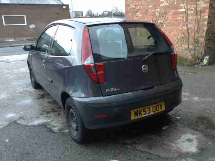 FIAT PUNTO 2003 SPARES OR REPAIRS