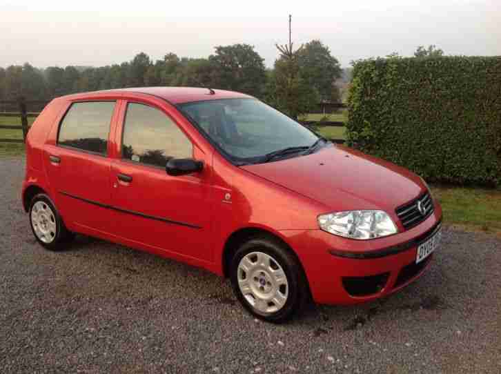 PUNTO ACTIVE RED 2005 1.2L 5 DR