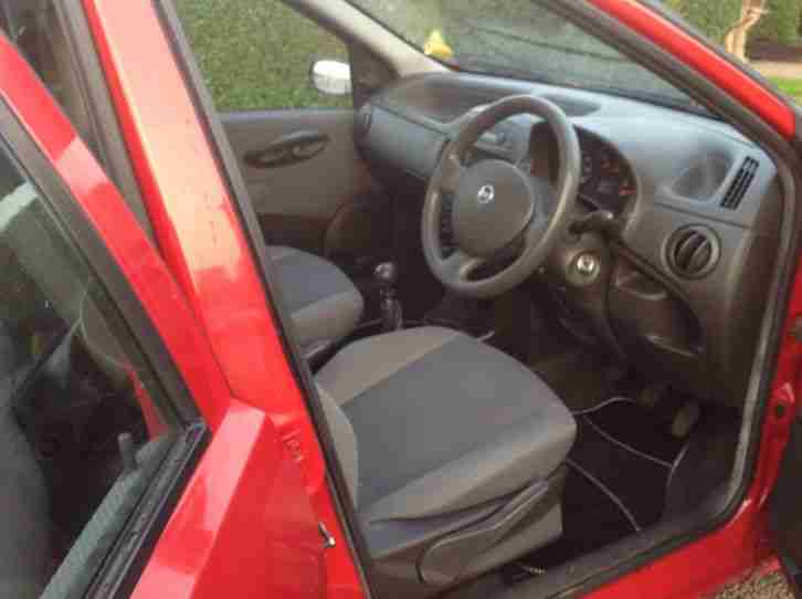 FIAT PUNTO ACTIVE RED 2005 1.2L 5 DR HATCHBACK 64000 MILES 7 MONTHS MOT SERVICE
