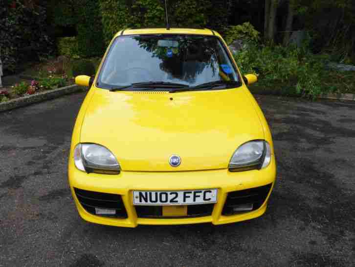 FIAT SEICENTO SPORTING YELLOW 2002