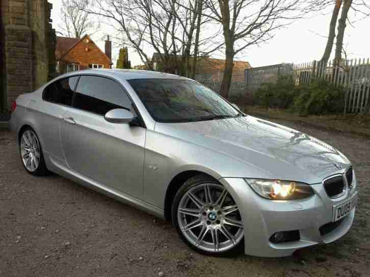 ** FINANCE REPOSSESSION 2009 BMW 335D M SPORT SILVER AUTO / COUPE / TOP SPEC **