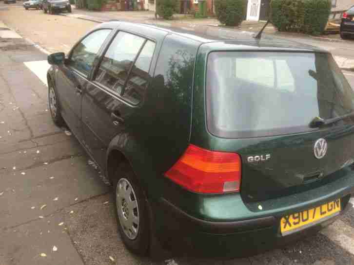 FOR SALE FULL HISTORY FROM NEW VW GOLF 1.6 16V 5 DOOR 2001