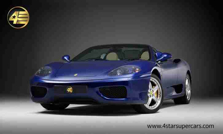 FOR SALE: Ferrari 360 Spider F1 2003