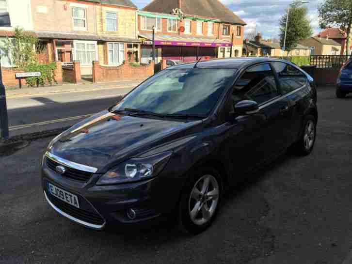 FORD FOCUS ZETEC 3 DOOR 1.6 AUTO 2009 GREY FULLY LOADED *NO RESERVE AUCTION*