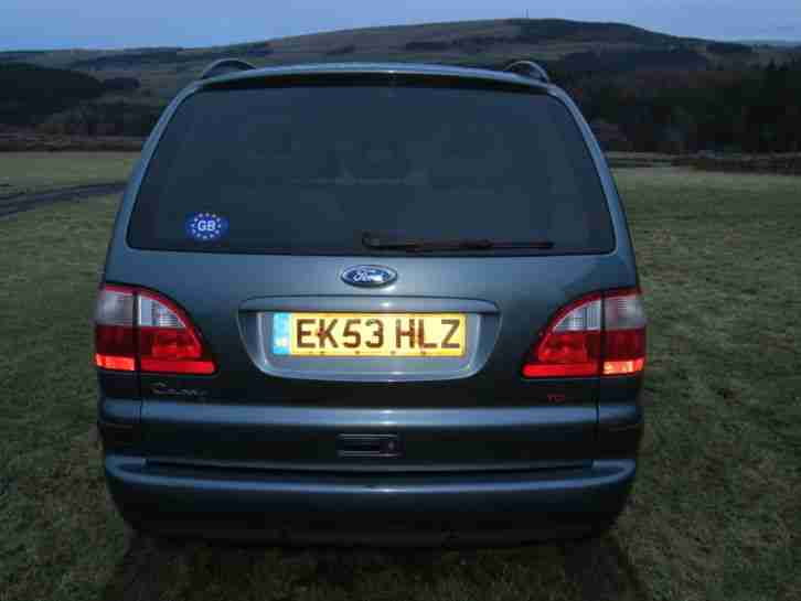 FORD GALAXY 1.9 TDi 130 GHiA Turbo Diesel ~53/2003~6 SPEED MANUAL FSH