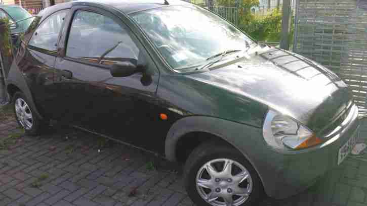 FORD KA 1.3 BLACK SPARES OR REPAIR DAMAGED REPAIRABLE (NO RESERVE £ 0.99)