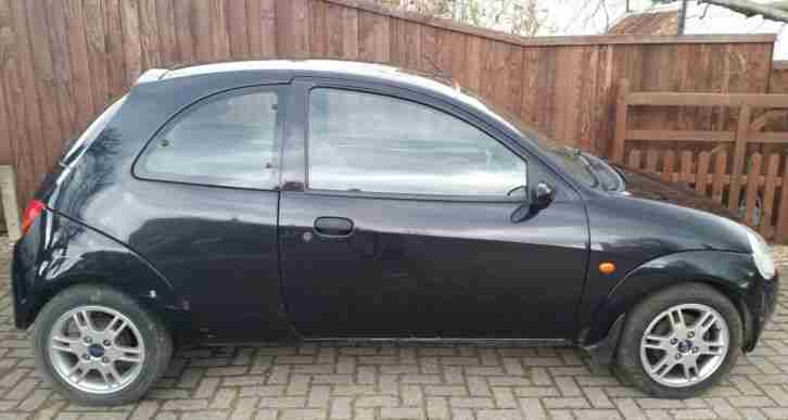FORD KA 1.3 CAR.LUXURY.2002.SPARES OR REPAIRS.LEATHER.ALLOYS.+S/H STEERING RACK.