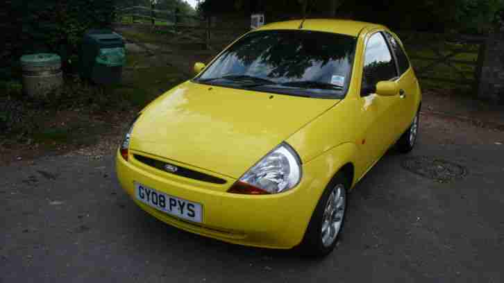 FORD KA 2008 ONLY 26K FSH 1 OWNER WITH FULL LEATHER A C STUNNING!!