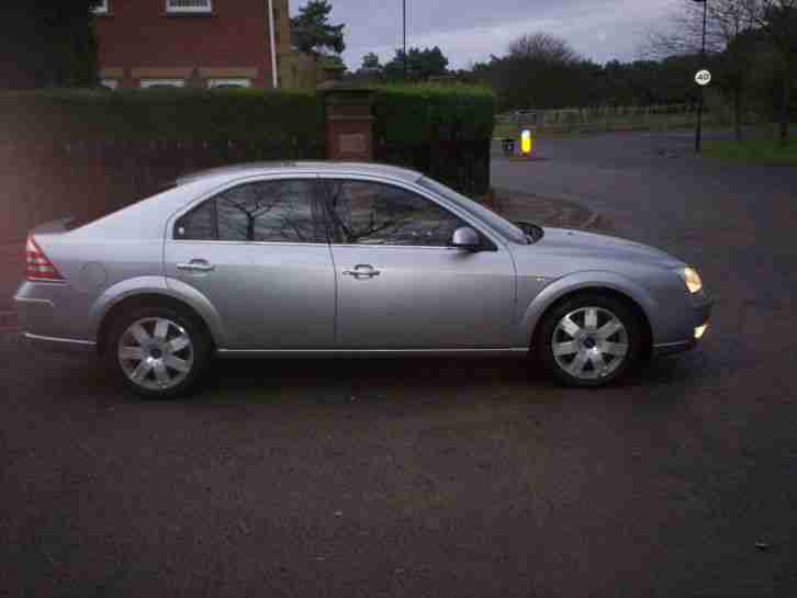 FORD MONDEO GHIA X TDCI 130 BHP METALIC SILVER 6 SPEED FULL LEATHER INTERIOR
