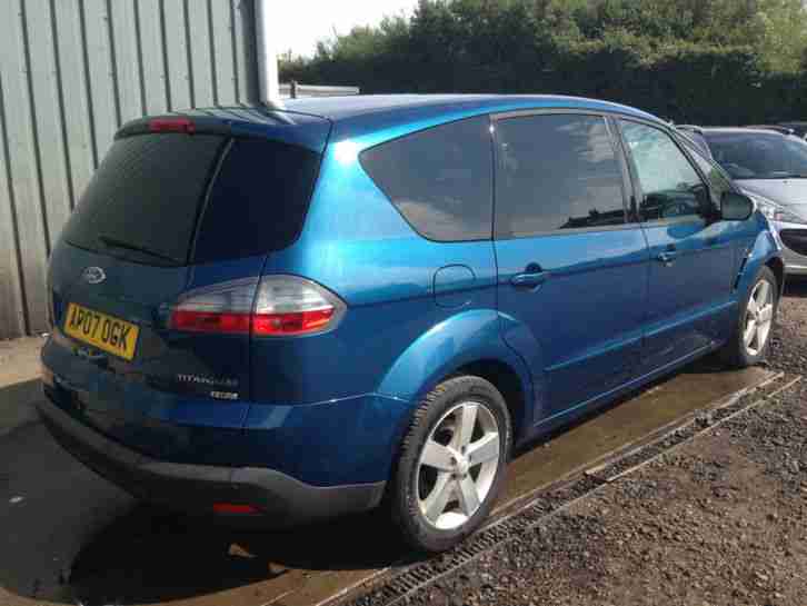 FORD S-MAX 1.8 TDCI 6G TITANIUM, SPARES OR REPAIR, EXPORT, SALVAGE, REPAIRABLE