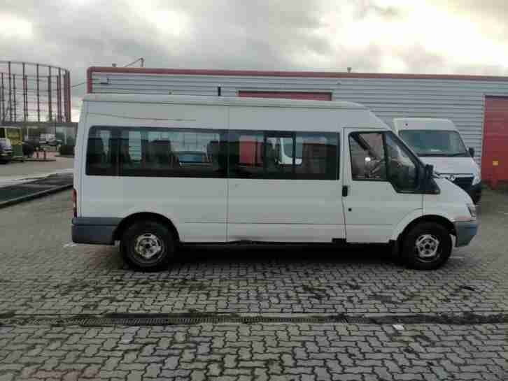 FORD TRANSIT 2.4 TDI LWB 14 SEATER MINIBUS 12 MONTHS MOT LOW MILLAGE