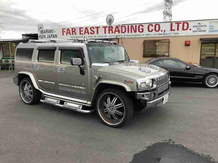 FRESH IMPORT 2005 HUMMER H2 6.0 PETROL AUTO SHOW SUV 26" WHEELS LOOKS AMAZING