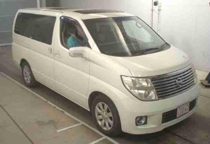 FRESH IMPORT 54 PLATE FACE LIFT 4WD NISSAN ELGRAND XL BUSINESS EDITION V6