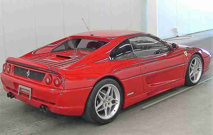 FRESH IMPORT FERRARI F355 3.5 BERLINETTA AUTO RED 28000 MILES LEFT HAND DRIVE