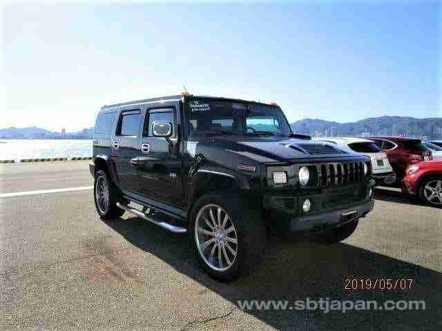 FRESH IMPORT HUMMER H2 6.0 V8 AUTOMATIC BLACK