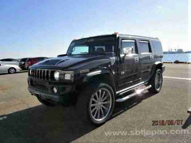 FRESH IMPORT HUMMER H2 6.0 V8 AUTOMATIC BLACK