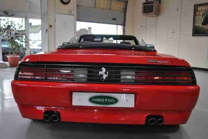 Ferrari 348 SPIDER - 1 of Only 68 UK RHD Cars with 11.000 Miles