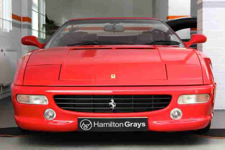 Ferrari 355 Spider Manual 1997/P Originally Delivered to Eddie Jordan!