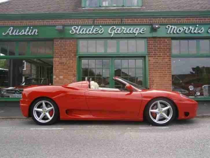 Ferrari 360 Convertible Spider F1