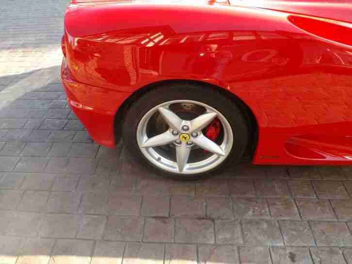Ferrari 360 F1 Spider 2003 only 9k miles ! owned from new, PX poss, belts done