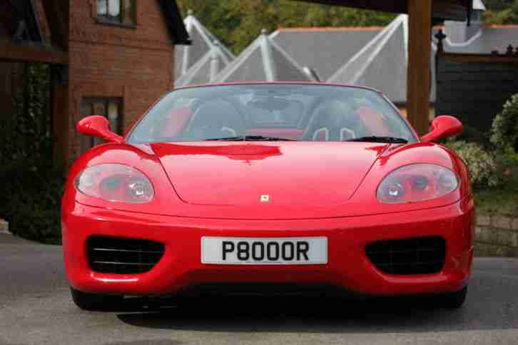 Ferrari 360 F1 Spider fabulous example