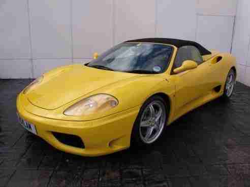 Ferrari 360 MODENA F1 SPIDER 3.6 V8 CONVERTIBLE FSH, 46