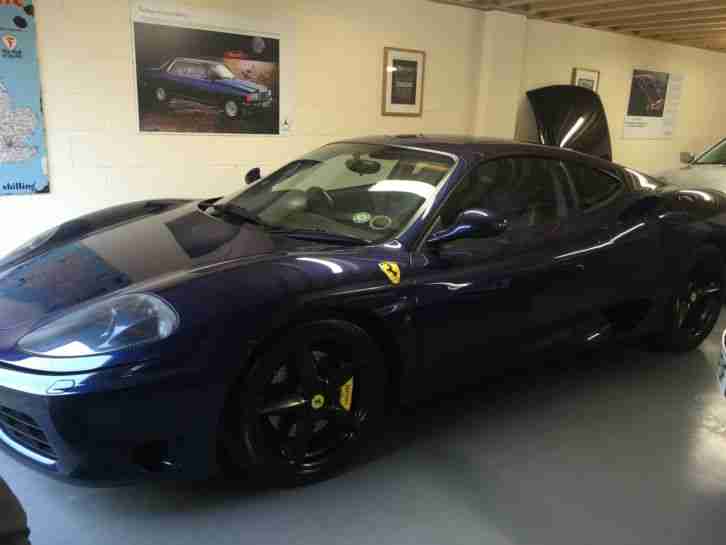 Ferrari 360 Modena F1 Blu TDF RARE sun/moon roof FSH New tyres may part excahnge