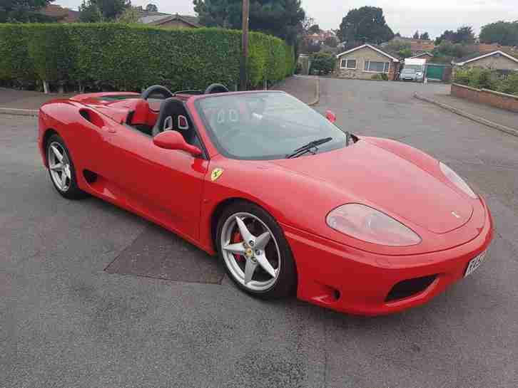 Ferrari 360 Modena Spider F1, Sports Seats, P X & Finance welcome