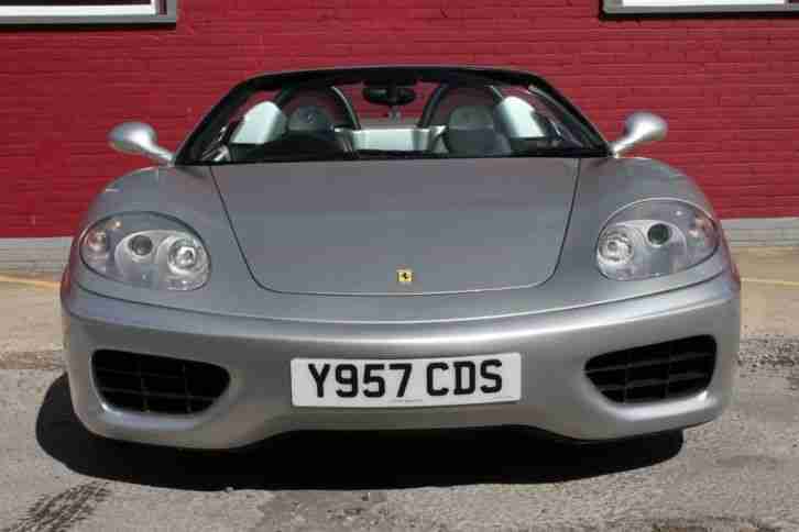 Ferrari 360 Spider Convertible 400 BHP 3.6 Litre Manual