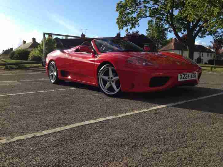 Ferrari 360 spider tribute