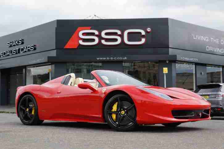 458 4.5 Spider Auto Seq 2dr WITH