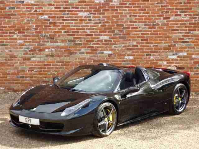 Ferrari 458 4.5 Spider Convertible 2dr Petrol Auto CARBON CERA PETROL 2012/0