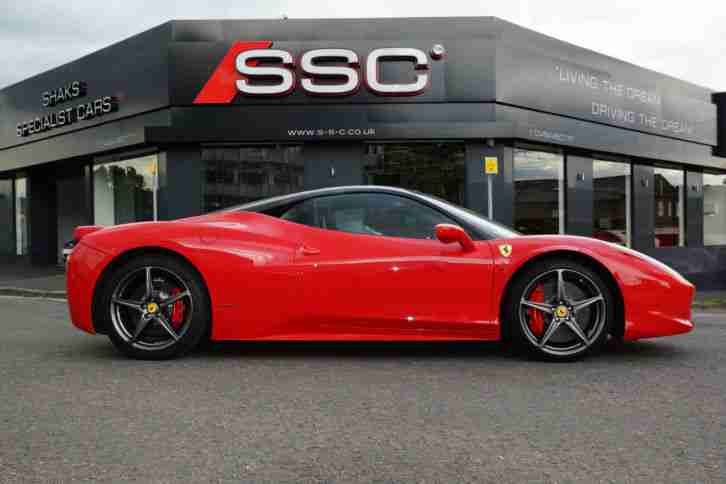 458 Italia 2dr Auto 4.5 WITH BLACK