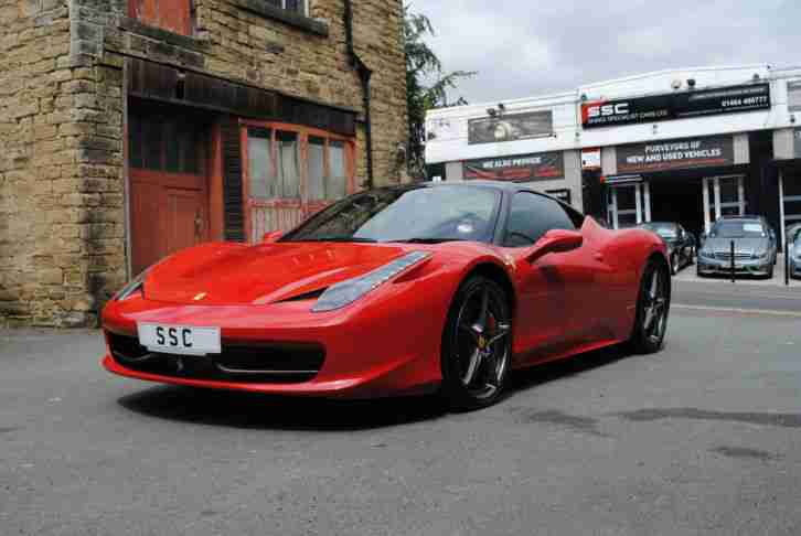 Ferrari 458 Italia 2dr Auto 4.5 WITH CARBON FIBRE RACING SEATS++