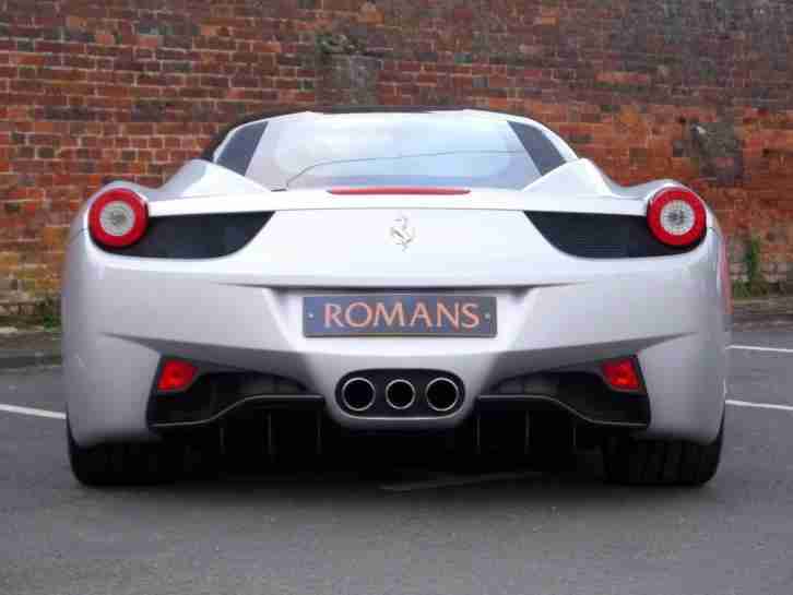 Ferrari 458 Italia 4.5 DCT Seq - Ferrari FSH - LHD