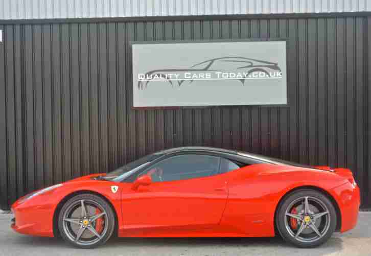 Ferrari 458 Italia *Factory Nero Roof + Carbon Race Seats + Carbon Driving Zone