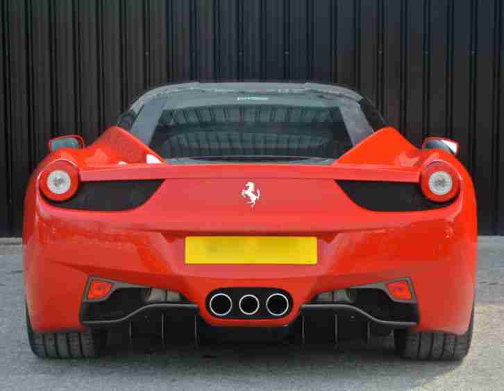Ferrari 458 Italia *Factory Nero Roof + Carbon Race Seats + Carbon Driving Zone